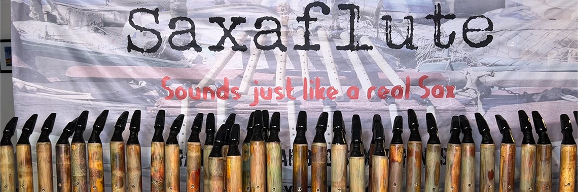 Stand of Saxaflutes